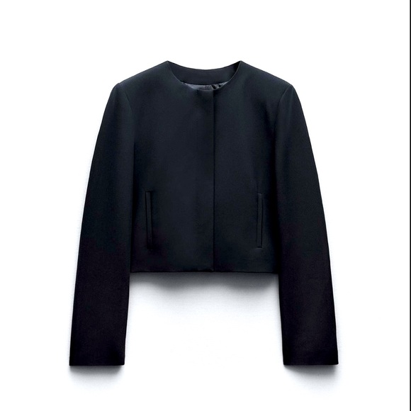 ELASTIC RIB JACKET - Picture 1 of 6
